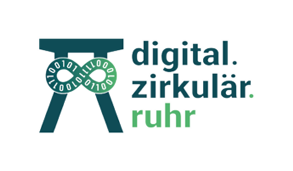Logo: digital. zirkulär. ruhr