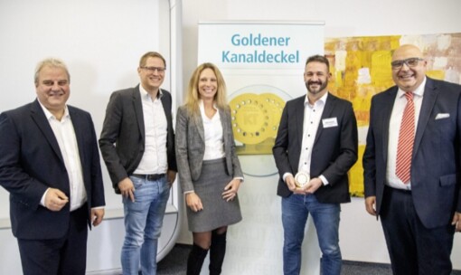 Stadtbetrieb Abwasserbeseitigung Lünen erhält den Goldenen Kanaldeckel 2023